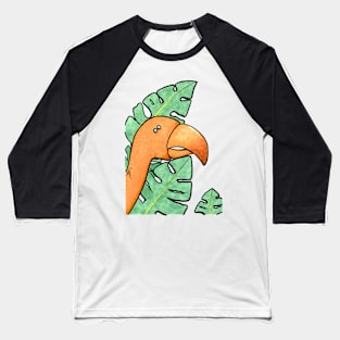 big orange bird Baseball T-Shirt